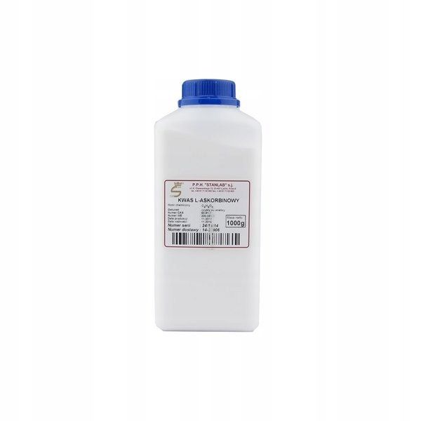 Kwas L-Askorbinowy CZDA STANLAB 1 kg 1000g Proszek zdjęcie 1
