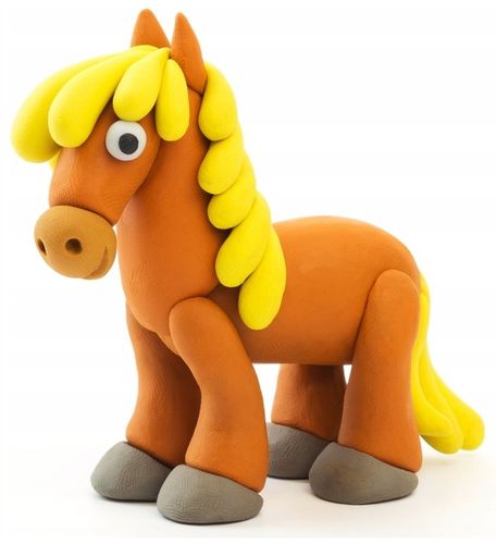 Masa Plastyczna Zestaw Zwierzątka HEY CLAY dla Dzieci+15 pojemników 4 lata+ na Arena.pl