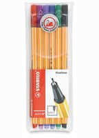 CIENKOPIS STABILO 88/6  6 KOL. A'10  6132