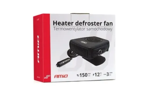 Termowentylator farelka grzejnik samochodowy 150W na Arena.pl