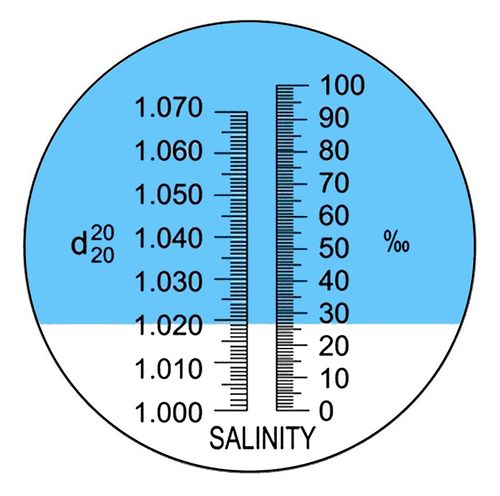 Refraktometr Miernik Zasolenia Wody Salimetr 0-10% na Arena.pl