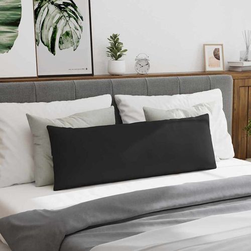 Poduszki na sofę 2 pcs Czarny 120 x 40 cm tkanina na Arena.pl