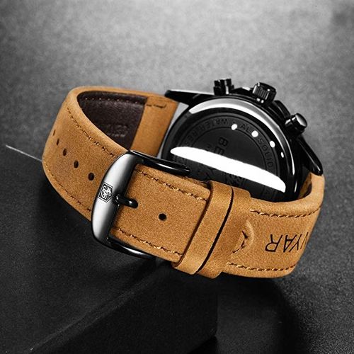 Zegarek Męski Elegancki Benyar Chronograf +Pudełko na Arena.pl