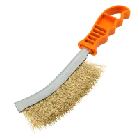 ZESTAW SZCZOTEK DRUCIANYCH 3 SZTUKI 24 CM Z RĘKOJEŚCIĄ DO RDZY