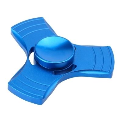 FIDGET SPINNER HAND METALOWY SPINER NIEBIESKI na Arena.pl