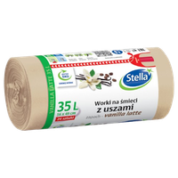 STELLA Worki na śmieci z uszami VANILLA LATTE 35L
