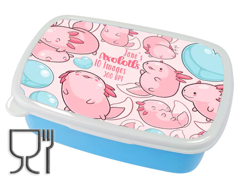 Pojemnik śniadaniowy Axolotl - Minecraft na Arena.pl