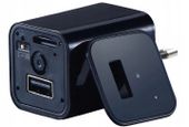 KAMERA ŁADOWARKA USB UKRYTA SZPIEGOWSKA ZASILACZ