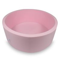 Suchy basen 110x40cm pudrowy róż bez piłek