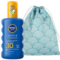 Nivea Protect & Moisture SPF30 Spray + Plecak Plażowy