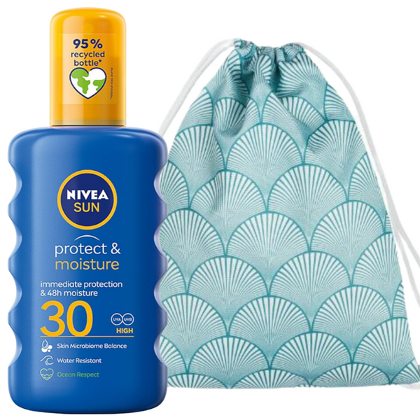 Nivea Protect & Moisture SPF30 Spray + Plecak Plażowy zdjęcie 1