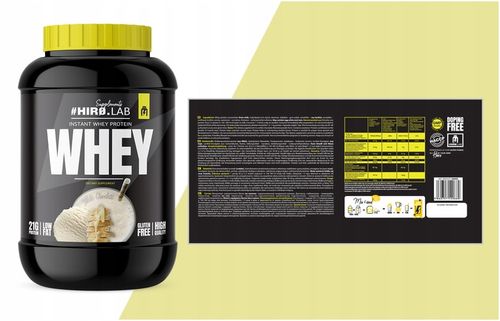 Białko koncentrat serwatkowe WPC 2000 g Instant Whey BIAŁA CZEKOLADA hiro na Arena.pl