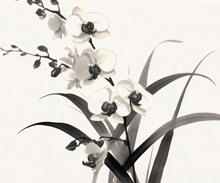 Plakat 60x50cm Orchidea zdjęcie 1