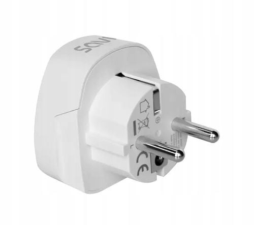 Adapter podróżny Przejciówka USA na EU Gniazdo US Wtyczka EU PL SAVIO na Arena.pl