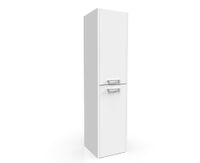 SZAFKA REGAŁ SŁUPEK WISZĄCY LUNA W2 125 / 30 BIAŁY POŁYSK