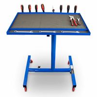 18387  WARSZTATOWY STÓŁ MONTAŻOWY NARZĘDZIOWY BITUXX Z REGULACJĄ WÓZE