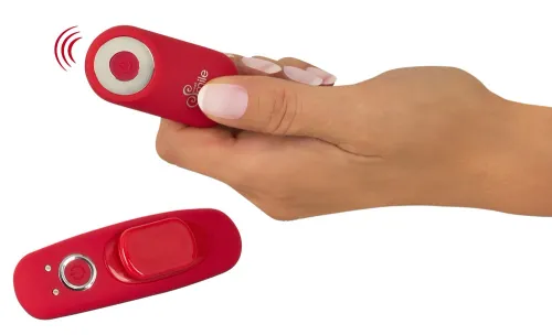 sweet smile rc panty vibrator czerwony, pilot, magnes, 10 trybow, 9,7 cm na Arena.pl