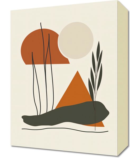 Obraz 30x40cm Beżowe Spojrzenie zdjęcie 1