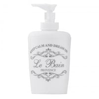 Dozownik na mydło w płynie PROVENCE biały