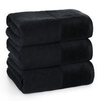 Ręcznik frotte FERO 50x90 czarny 500 g/m2