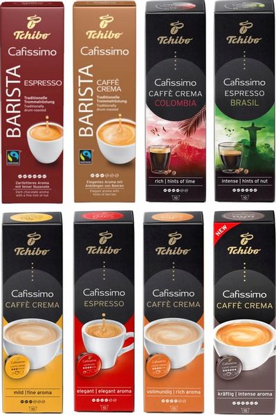 Tchibo Cafissimo Zestaw MIX 80 kapsułek zdjęcie 1