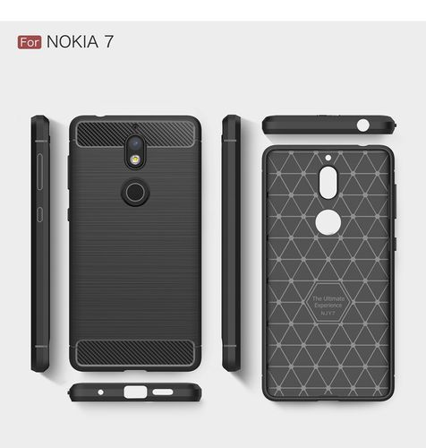 PANCERNE Etui KARBON Case Nokia 7 + SZKŁO na Arena.pl