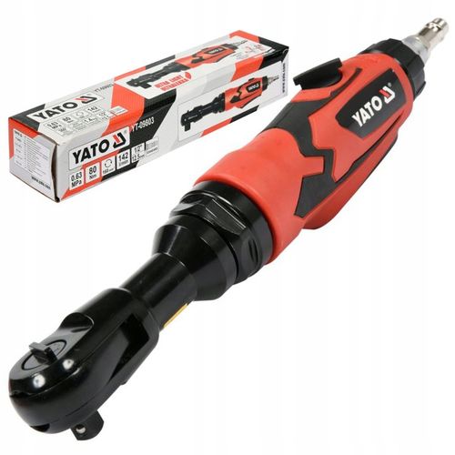 YATO GRZECHOTKA PNEUMATYCZNA KLUCZ KĄTOWY 1/2" 80Nm DO KOMPRESORA na Arena.pl