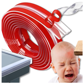 bezbarwna taśma zabezpieczająca kanty mebli listwa na rogi osłona krawędzi