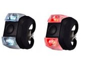 Lampki rowerowe lampka na rower led przód tył 2szt zestaw lampek do roweru