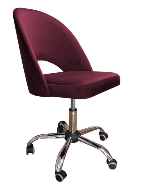 Fotel obrotowy POLO MG02 śliwka zdjęcie 1