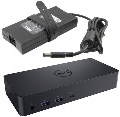 Nowa STACJA DOKUJĄCA DELL D6000 2 monitory 4K + zasilacz 130w na Arena.pl