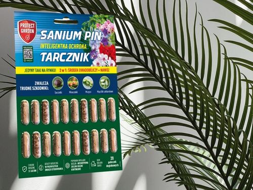 SANIUM PIN 2w1 PAŁECZKI DOGLEBOWE ziemiórki przędziorki wełnowce na Arena.pl