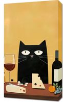 Obraz 40x70cm Gastronomiczna Uczta