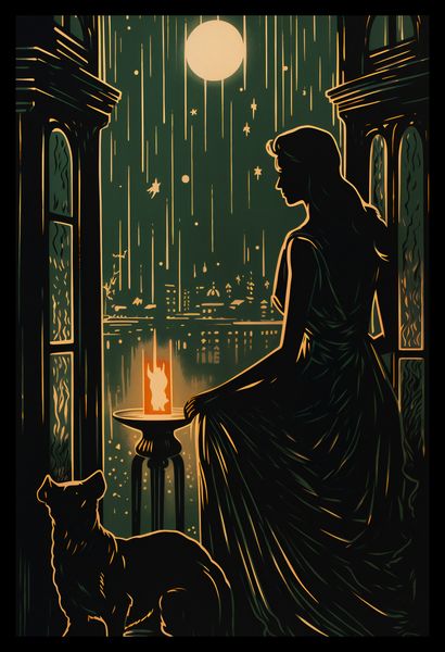 Plakat 30x45cm Nocne Szeptanie zdjęcie 2