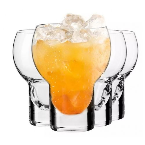 SZKLANKI DO DRINKÓW KROSNO SHAKE N°3 GINGER 200/230 ML X  4 SZT na Arena.pl