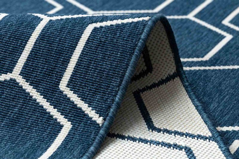 RUG/LU/WINK/HEXAGON/BLUE/80x150 zdjęcie 7