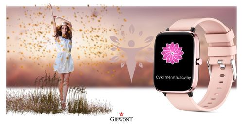 smartwatch giewont różowy gw230-1 na Arena.pl