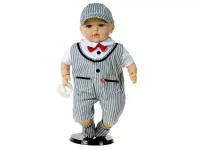 Lalka bobas, śpiewa i mówi po polsku, 45 cm