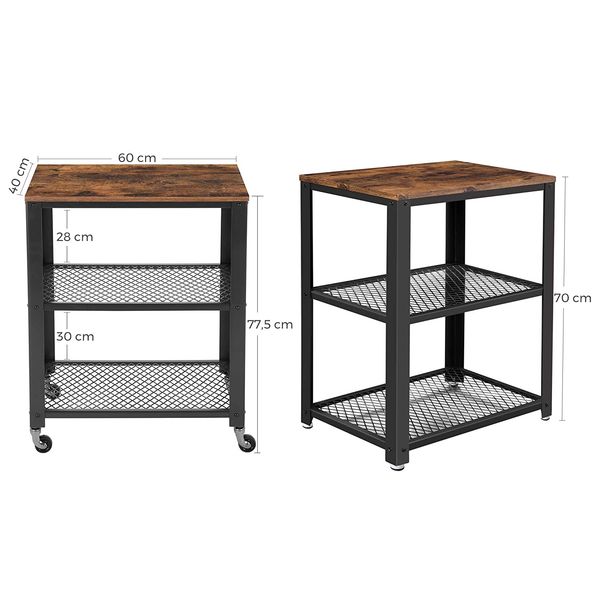 Stolik na Kółkach - LRC78X zdjęcie 3