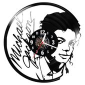 Zegar ścienny z płyty winylowej Michael Jackson 1684.14