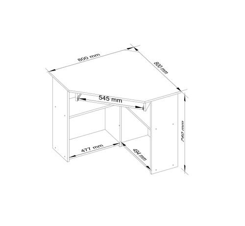 BIURKO NAROŻNE TED WENGE na Arena.pl