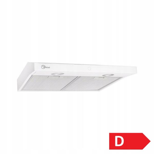 Okap podszafkowy Focus Modo 60 cm biały zdjęcie 3