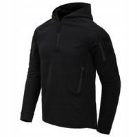 BLUZA MESKA Z KAPTUREM KANGURKA RANGE HOODIE HELIKON-TEX CZARNA