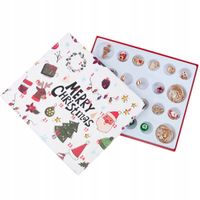 KALENDARZ ADWENTOWY Z BIŻUTERIĄ NA PREZENT 24 EL ŚWIĘTA MIKOŁAJ