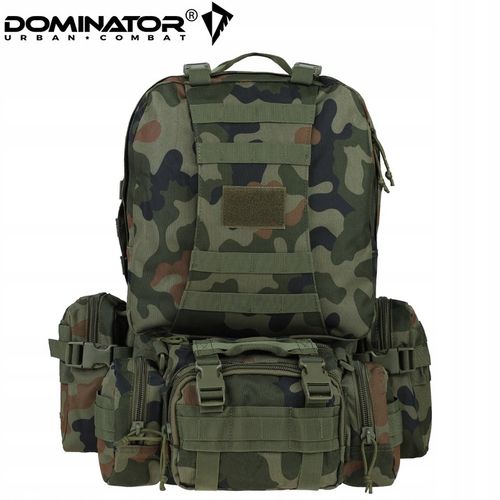 PLECAK WOJSKOWY TAKTYCZNY DOMINATOR SUPERPACK 50L MILITARNY MORO PL wz.93 na Arena.pl