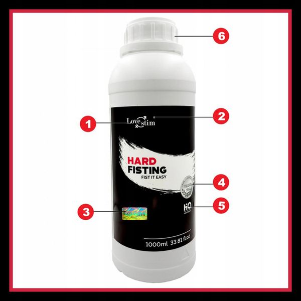 Żel-Hard Fisting 1000Ml zdjęcie 3