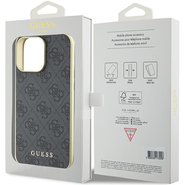 Etui Guess do iPhone 15 Pro Max, Szary zdjęcie 8