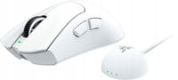 Mysz bezprzewodowa Razer DeathAdder V4 Pro Biała 45000 dpi Gamingowa