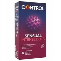 CONTROL Sensual Intense Dots Prezerwatywy Stymulujące Wypustki 12szt
