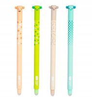 DŁUGOPIS WYMAZYWALNY 0,5MM HAPPY COLOR USZAKI PASTEL 2